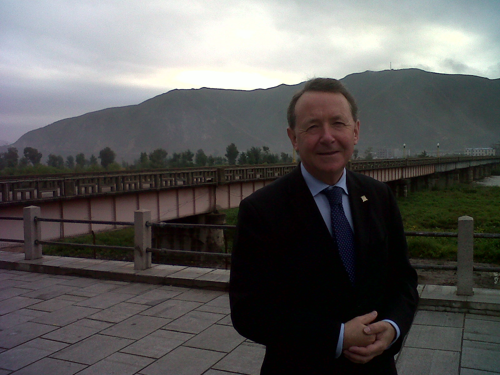 At the Tumen River border with North Korea, September 2012, where border guards shoot North Koreans trying to leave their country