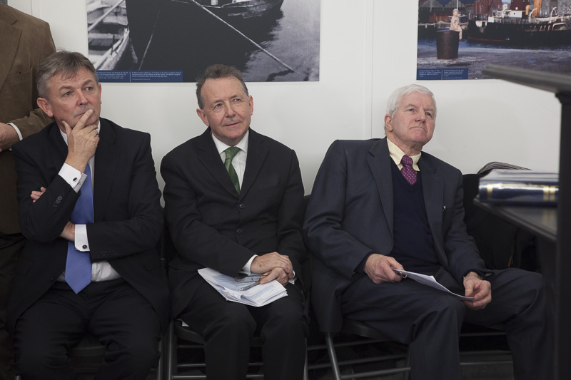 At the symposium in Galway Museum with Seán Ó CuirreáinAn Coimisinéir Teanga [Irish Language Commissioner] and Johnny Joyce 