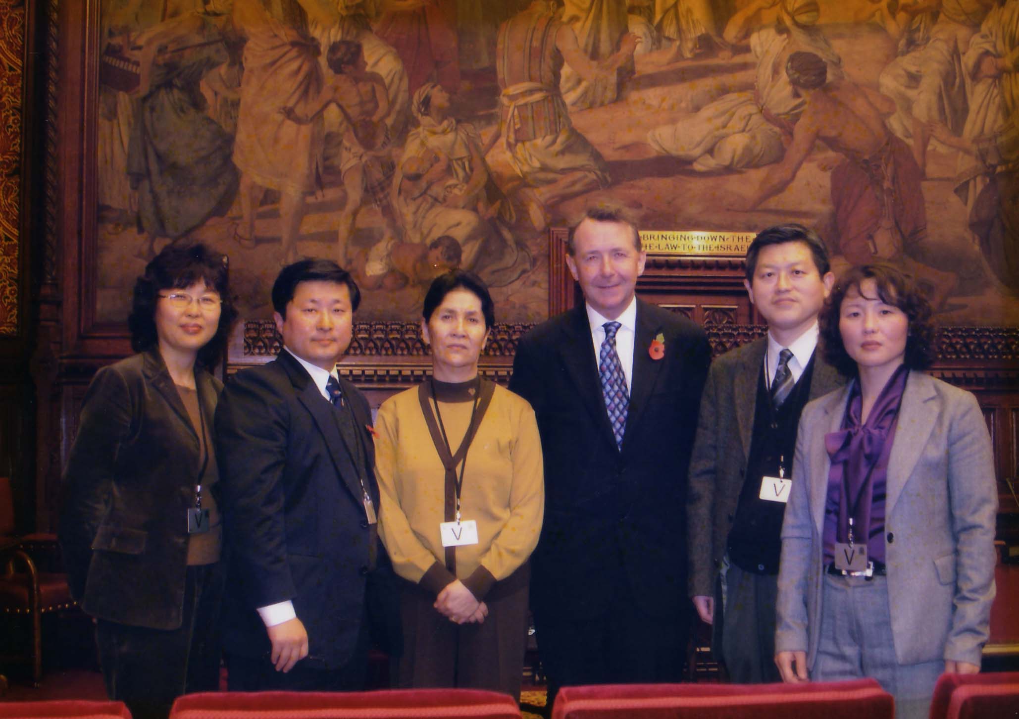 Taking evidence about life in North Korea's prison camps at a Hearing in the House of Lords.