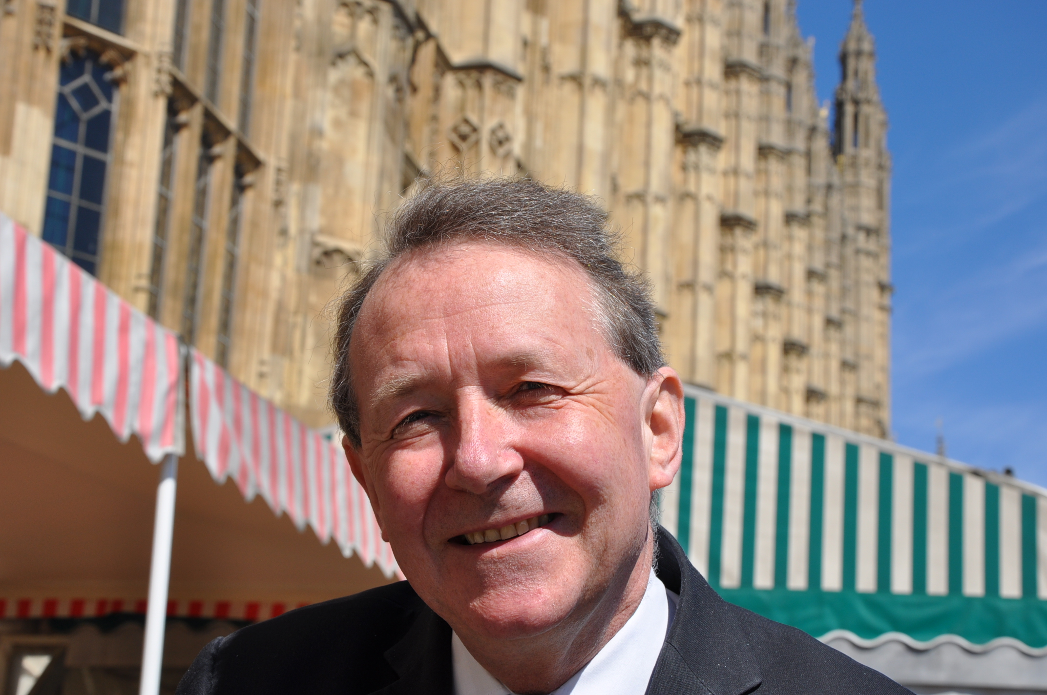 At the Houses of Parliament - where "Building Bridges - Is there hope for North Korea" - published by Lion - will be launched later this month.