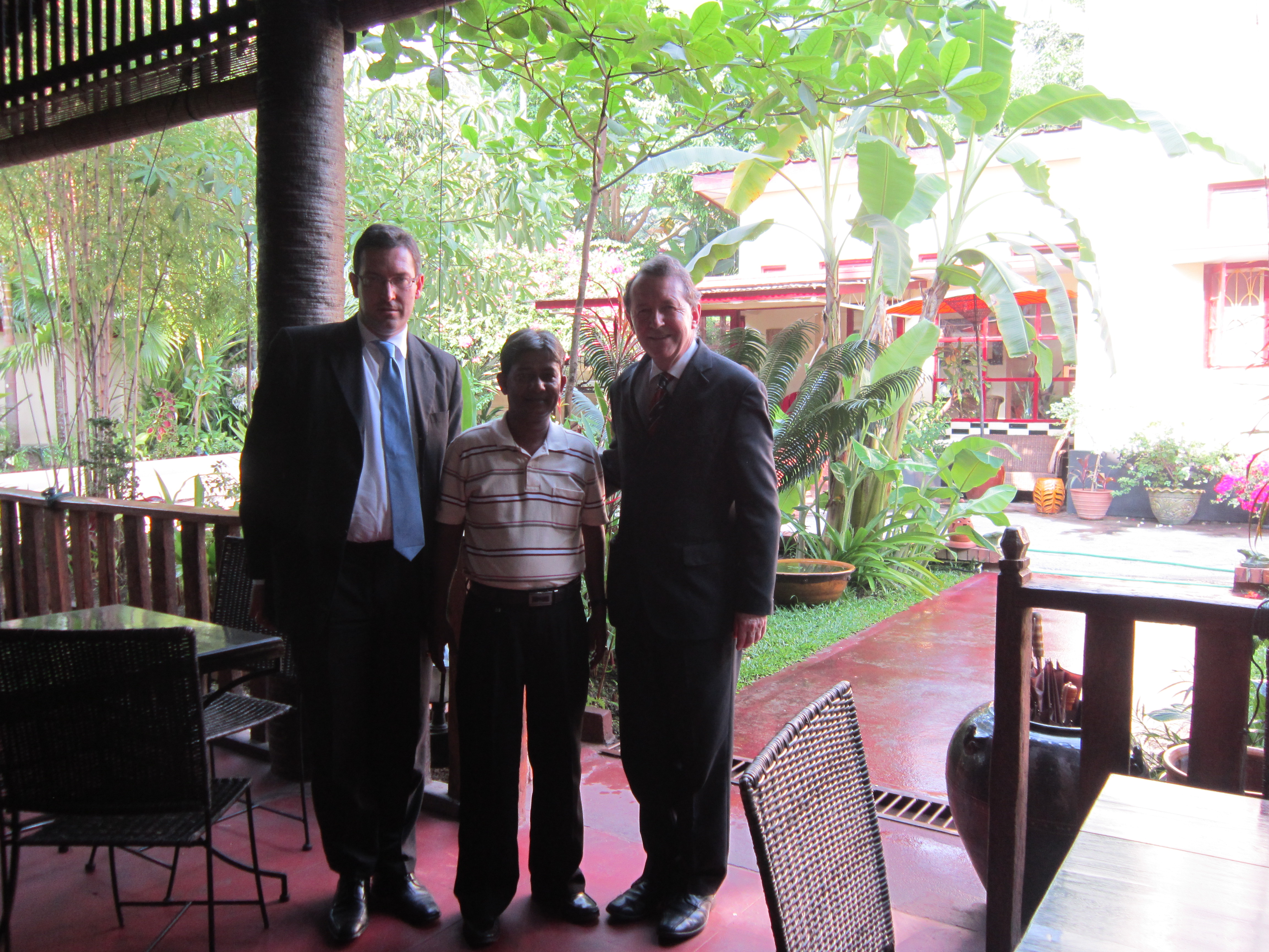Meeting with Rohynga representatives in Rangoon