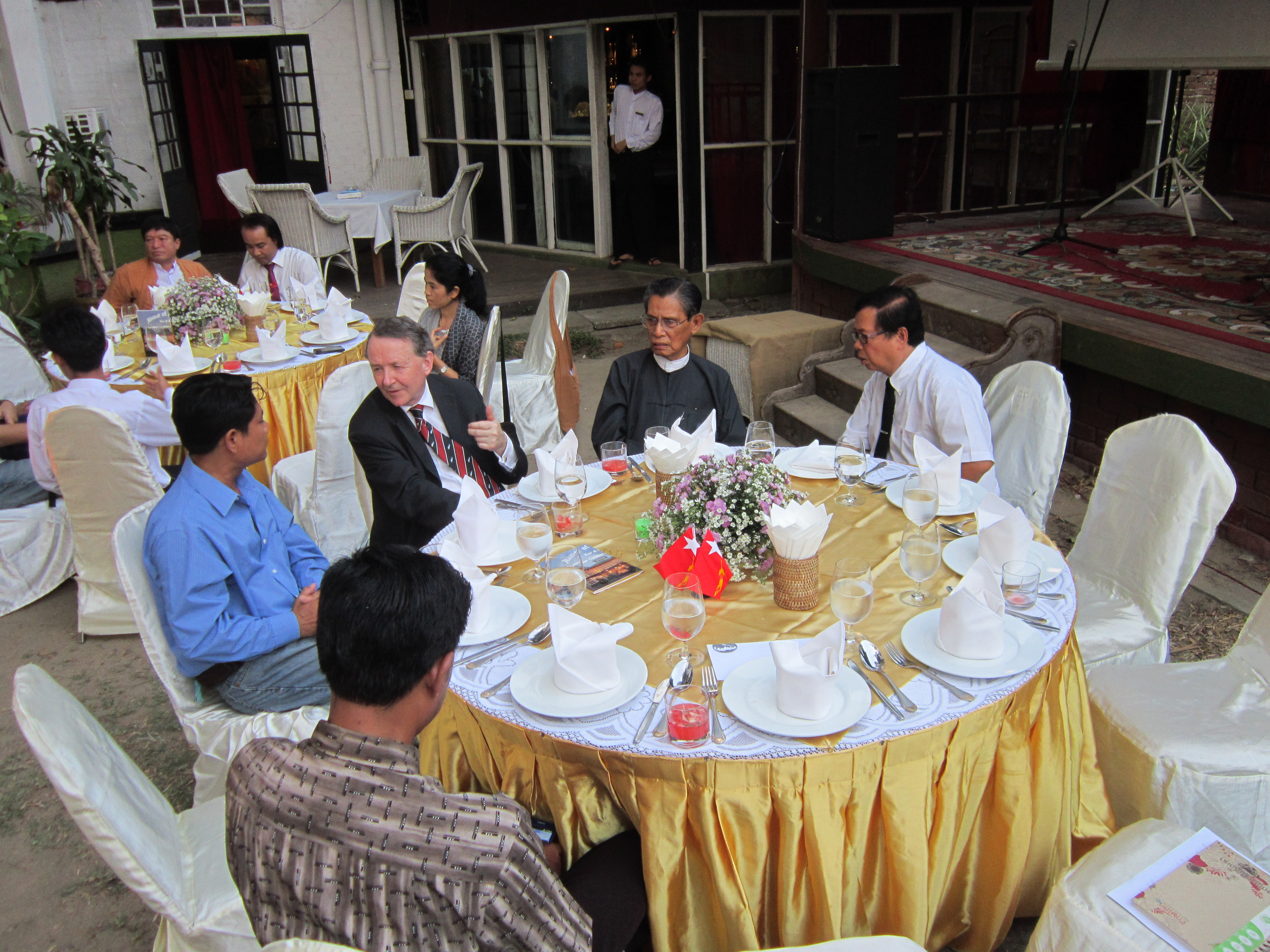 NLD Meeting at Rangoon's House of Memories