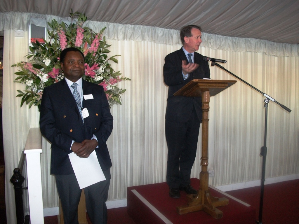 MOTEC reception at the House of Lords - with Dr.Paul Ofori-Atta, President of Motec.