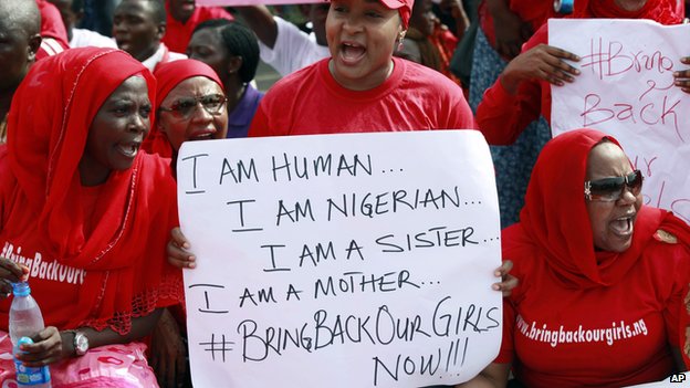 Boko Haram's leader has threatened to "sell" more than 230 girls seized from their school,  in Borno, on 14 April 2014.