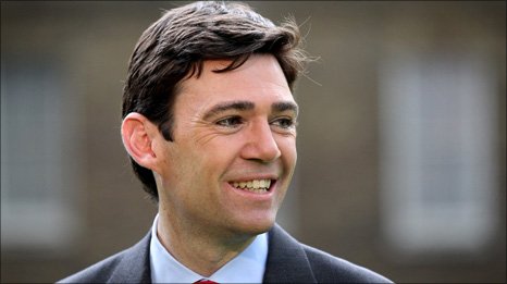 Andy Burnham MP - - the Shadow Health Secretary.