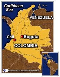 colombia map