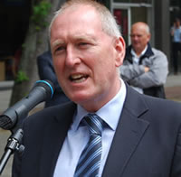 Rt.Hon Paul Goggins MP speaking at Action Mesothelioma Day in 2013