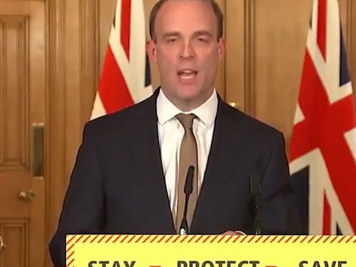 Dominic Raab declares a breach of the British-Sino joint Declaration while Hong Kong Watch says a mass purge of democrats underlines Beijing’s disregard for international law