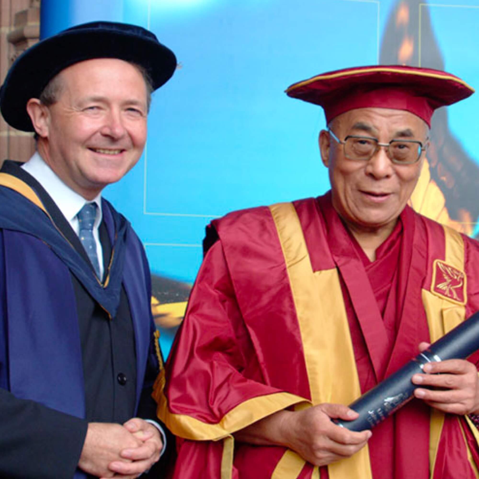 Lord Alton with the Dali Lama