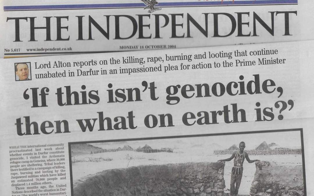 Genocide: Bringing Perpetrators to Justice – Debated in the House of Lords on Thursday 27 May 2021