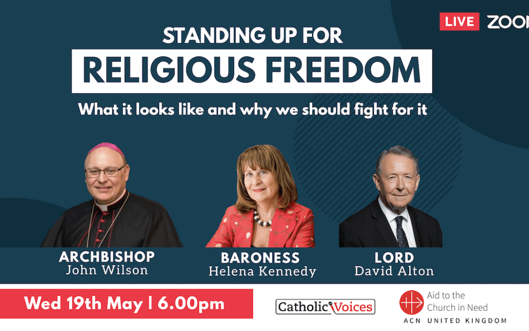 Standing up for religious freedom. Webinar on Faith and Freedom – What it looks like and why we should fight for it . Religious freedom is often described as an “orphaned right”.  This liberty, central to a free society, is under-recognised and frequently trampled on.